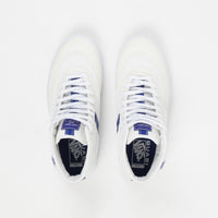 Vans x Quasi Crockett High Pro LTD Shoes - True White / Surf The Web thumbnail