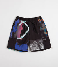 Vans x Quasi Window Elastic Waist Shorts - Black