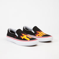 Vans x Thrasher Slip On Pro Shoes - Black thumbnail