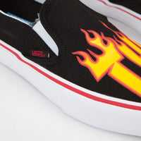 Vans x Thrasher Slip On Pro Shoes - Black thumbnail