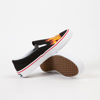 Vans x Thrasher Slip On Pro Shoes - Black thumbnail