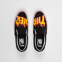 Vans x Thrasher Slip On Pro Shoes - Black thumbnail