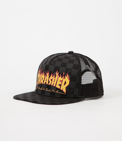 Vans x Thrasher Trucker Cap - Black