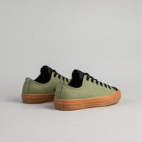 Converse CTAS Pro Suede Backed Canvas OX Shoes - Green thumbnail