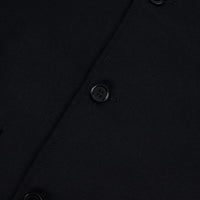 Vetra Workwear Button Collar Melton Jacket - Navy thumbnail