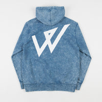 Wayward Acid Terry Hoodie - Blue thumbnail