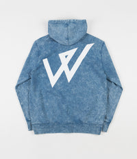 Wayward Acid Terry Hoodie - Blue