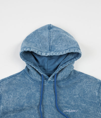 Wayward Acid Terry Hoodie - Blue