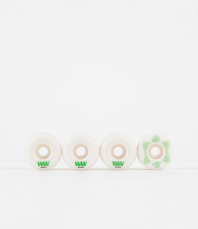 Wayward Casper Brooker Funnel Pro Wheels - White / Green - 53mm