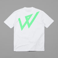 Wayward Logos Fluros T-Shirt - White thumbnail