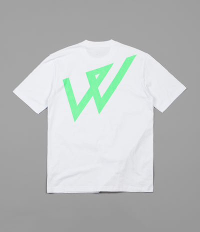 Wayward Logos Fluros T-Shirt - White