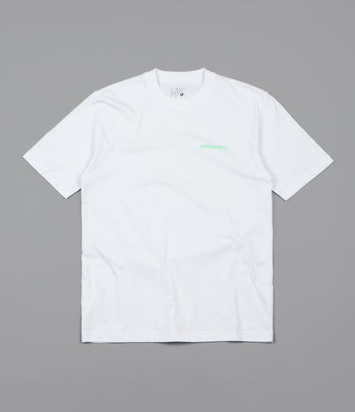 Wayward Logos Fluros T-Shirt - White