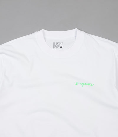 Wayward Logos Fluros T-Shirt - White