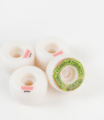 Wayward Mike Carroll Funnel Pro Wheels - White / Green - 53mm