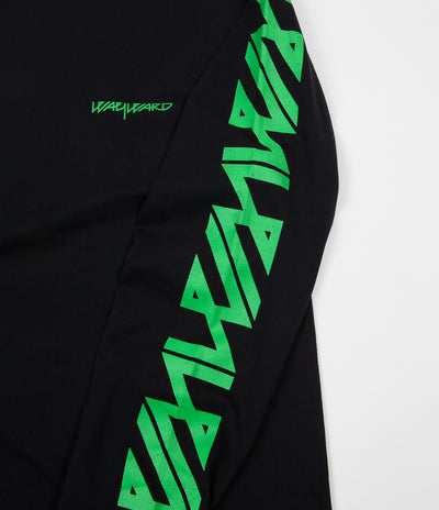 Wayward Neo Zipee Long Sleeve T-Shirt - Black