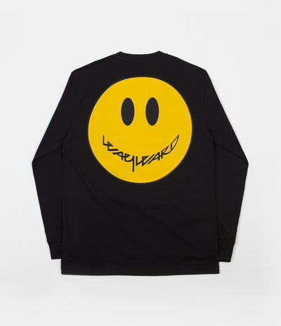 Wayward Smilee Long Sleeve T-Shirt - Black