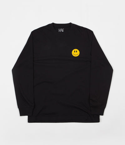 Wayward Smilee Long Sleeve T-Shirt - Black