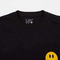 Wayward Smilee Long Sleeve T-Shirt - Black thumbnail