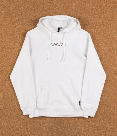 Wayward Strider Hooded Sweatshirt - White