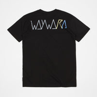 Wayward Strider T-Shirt - Black / Yellow / Blue thumbnail