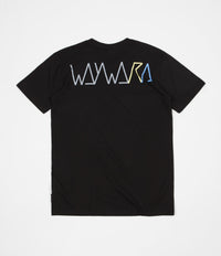 Wayward Strider T-Shirt - Black / Yellow / Blue