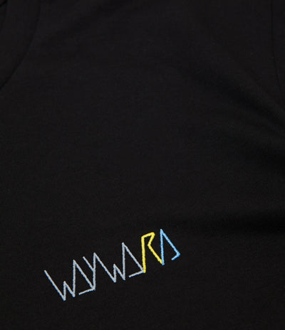 Wayward Strider T-Shirt - Black / Yellow / Blue