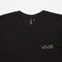 Wayward Strider T-Shirt - Black / Yellow / Blue thumbnail