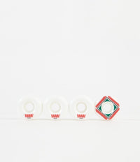 Wayward Waypoint Wheels - White / Red - 51mm