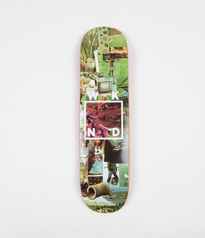 WKND Collage Logo Deck - Green - 8.25"