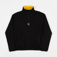 WKND Greenwich Fleece 1/4 Zip Sweatshirt - Black thumbnail