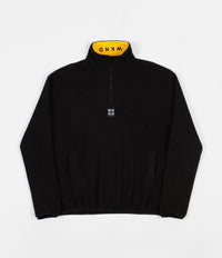 WKND Greenwich Fleece 1/4 Zip Sweatshirt - Black