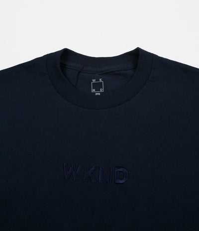 WKND Tonal T-Shirt - Navy