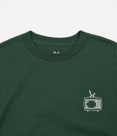 WKND TV Long Sleeve T-Shirt - Forest Green