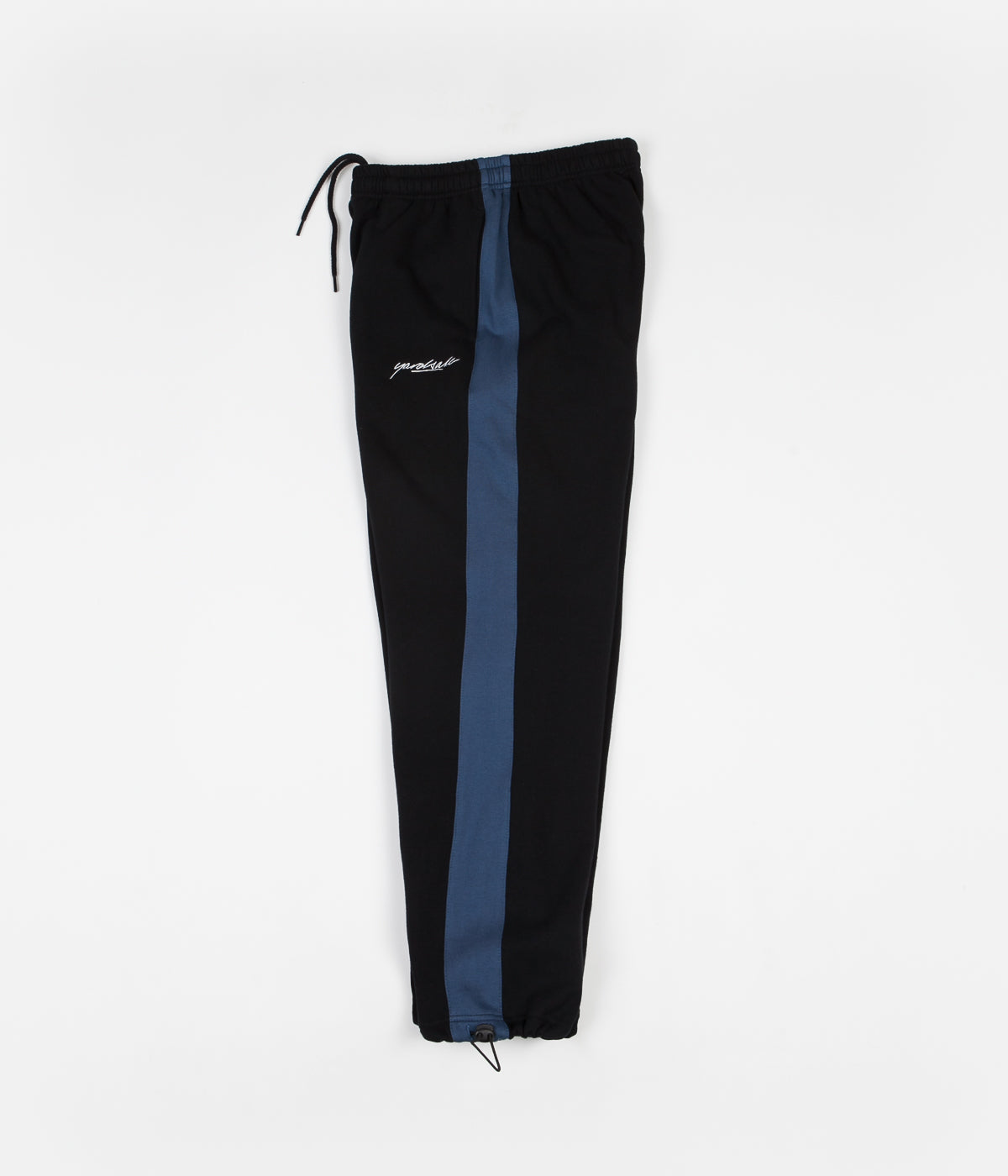 Yardsale 2tone Tracksuit Sweatpants - Black / Blue | Flatspot