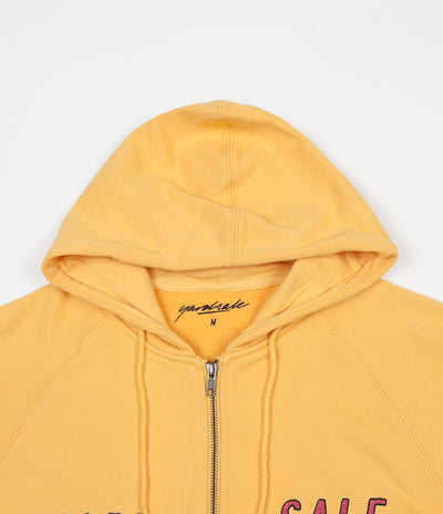 Yardsale '92 Zip Hoodie - Mustard