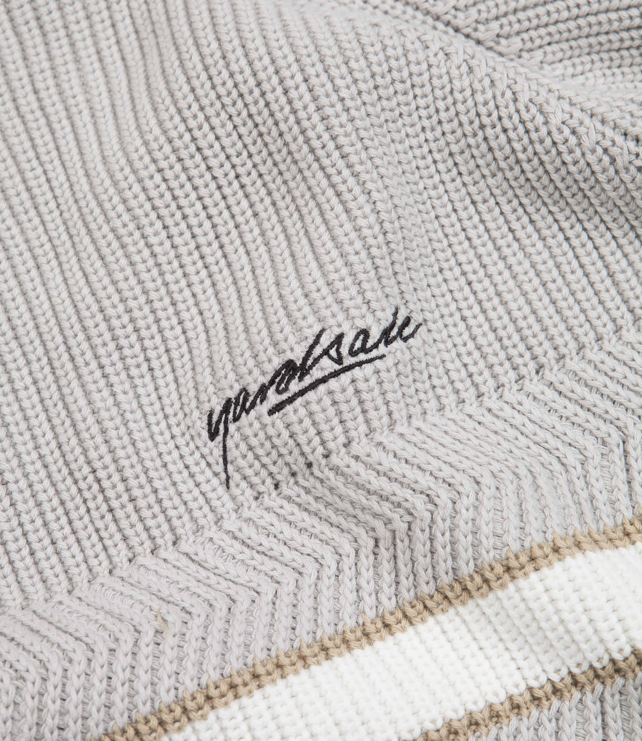Yardsale Arrow Knitted Crewneck Sweatshirt - Bone | Flatspot