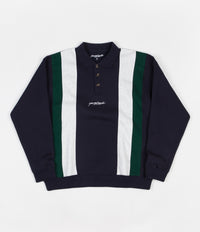 Yardsale Casino Polo Sweatshirt - Navy