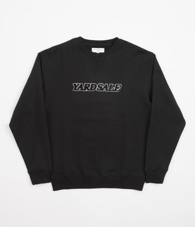 Yardsale Chenille Crewneck Sweatshirt - Black