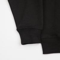 Yardsale Chenille Crewneck Sweatshirt - Black thumbnail