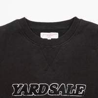 Yardsale Chenille Crewneck Sweatshirt - Black thumbnail