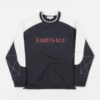 Yardsale Club Crewneck Sweatshirt - Navy / White thumbnail