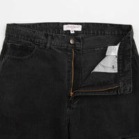 Yardsale Dreamscape Denim Cargo Pants - Black thumbnail