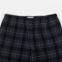 Yardsale Flannel Shorts  - Navy / White thumbnail