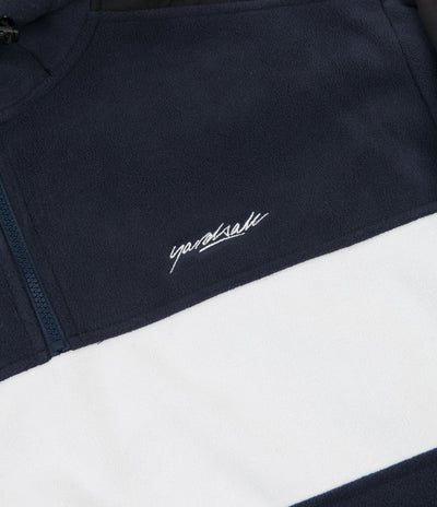 Yardsale Fleece 1/2 Zip Sweatshirt - Navy