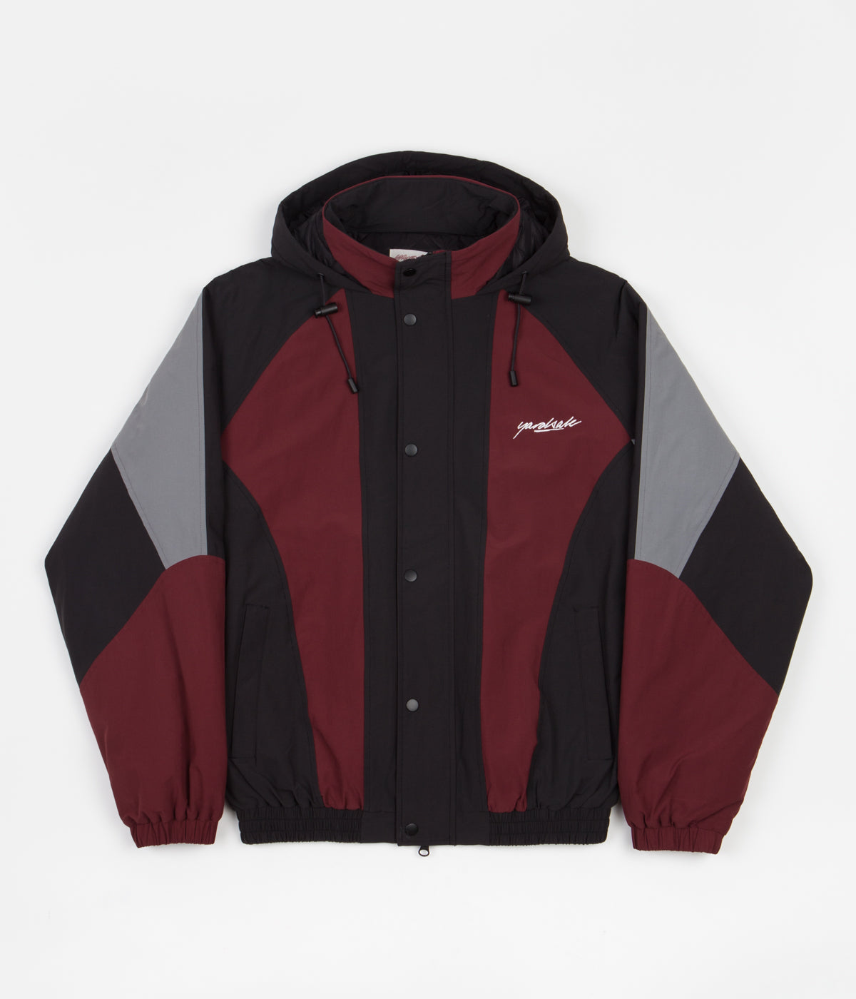 Yardsale Genesis Jacket - Burgundy / Black / Grey | Flatspot