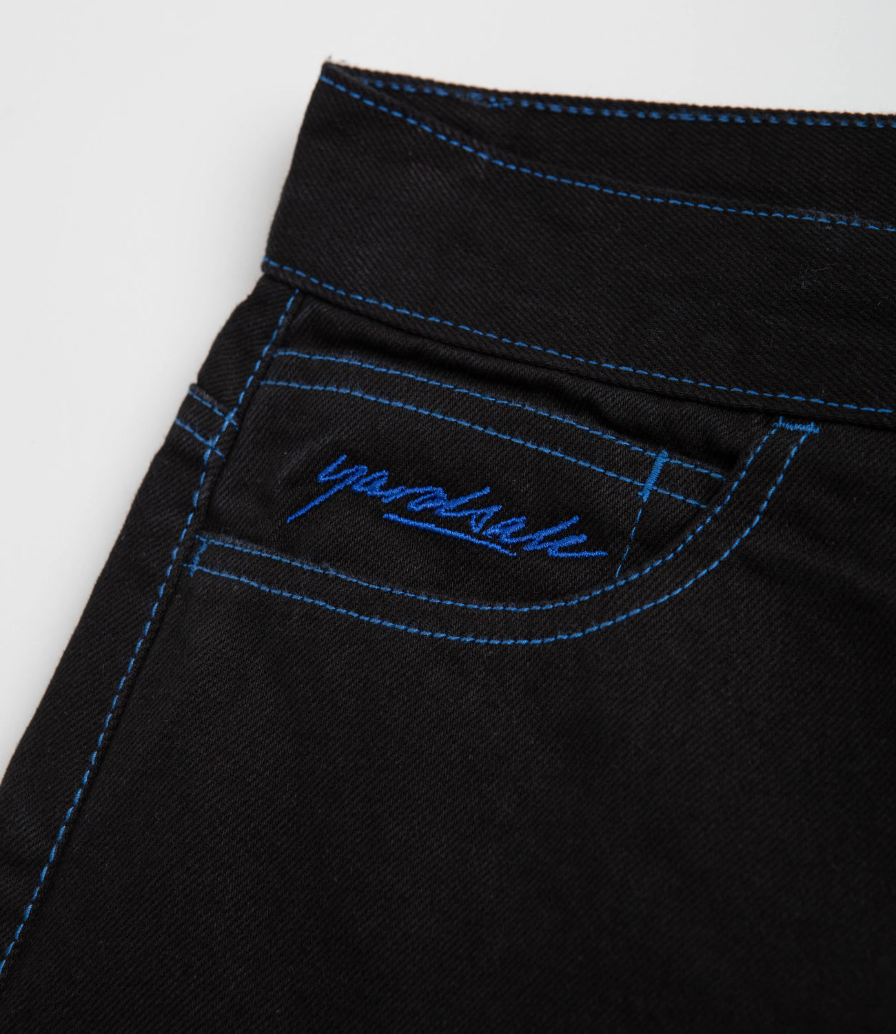 Yardsale Goblin Jeans - Black / Blue | Flatspot