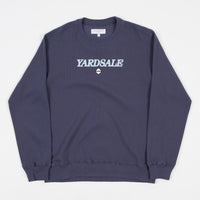 Yardsale Holme-Lacey Ribbed Crewneck Sweatshirt - Blue thumbnail