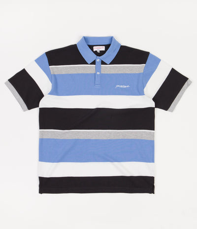 Yardsale Kingston Polo Shirt - Blue / Grey / White