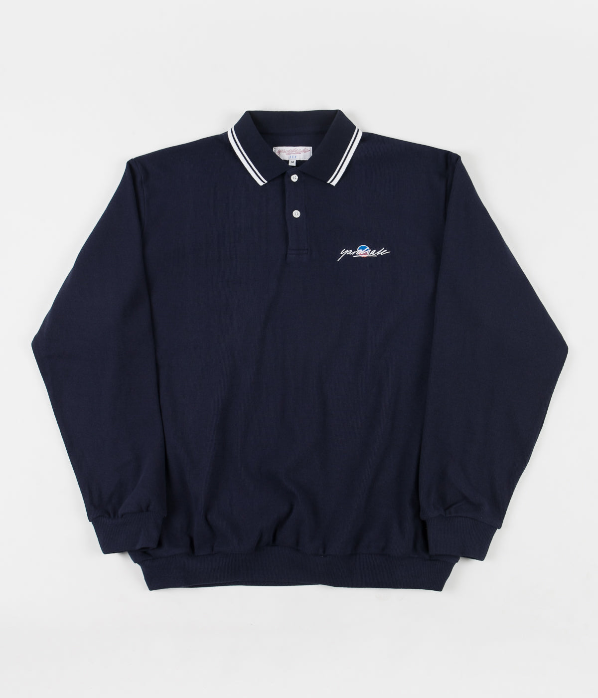 Yardsale Lounge Polo Sweatshirt - Navy | Flatspot