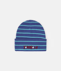 Yardsale Magic Stripe Beanie - Purple / Blue